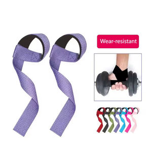 Best Selling Wrist Support Powerlifting <b>Training</b> Wrist Straps Fitness <b>Weight</b> Lifting Straps with Non Slip Flex Gel Grip Neoprene - Product Image 5