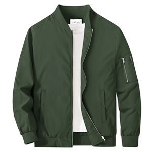 Blouson Bomber au Design Moderne avec Fermeture Éclair Intégrale, Doublure Thermique, Veste la Plus Vendue, Protection Contre les Intempéries, Respirante, Fournisseur en Gros - Product Image 2