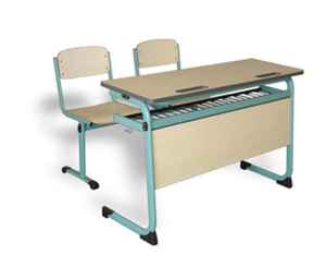 เฟอร์นิเจอร์เด็กแบบที่นั่งเดี่ยว เฟอร์นิเจอร์เด็กแบบที่นั่งคู่ โต๊ะนักเรียนเดี่ยว โต๊ะและเก้าอี้เด็กสำหรับนักเรียน เฟอร์นิเจอร์สำหรับโรงเรียน - Product Image 6