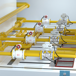 220V 磁気式水流量計 4-20ma Ss316l 分割型電磁流量計 LCD ディスプレイとデータロギング機能付き - Product Image 5