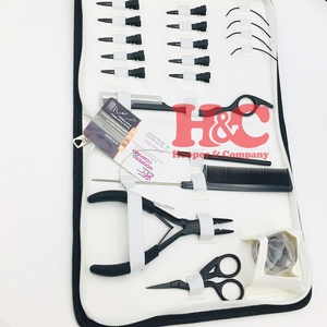 Offre Spéciale : Kit d'Outils pour Extensions de Cheveux en Acier Inoxydable Hooper Company – Pinces Micro-Boucles, Clips, Rasoirs de Barbier, Aiguilles – Logo Personnalisé - Product Image 5
