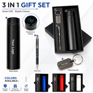 Set de Regalo de Bambú con Logotipo Personalizado, Cuaderno, Bolígrafo, Llavero, Caja de Regalo Empresarial para Eventos Corporativos y Promociones - Product Image 4