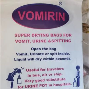 Bolsa para vómito de súper calidad para uso médico y de viaje, bolsa desechable con cierre hermético, de exportador indio al mejor precio. - Product Image 1