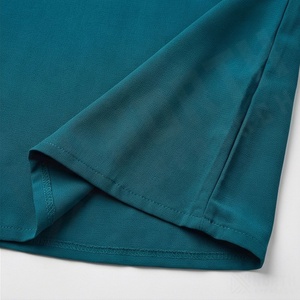 2025 OEM Kimono Abaya pour femmes musulmanes, en tissu polyester épais, doux et très extensible, col en V, manches longues, pour fêtes, Ramadan, mariages - Product Image 6