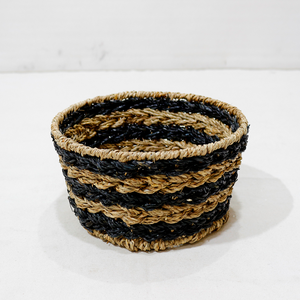 Natural Seagrass Woven <b>Round</b> Storage <b>Basket</b> Set Eco-friendly Nesting Home Organizer - Product Image 4