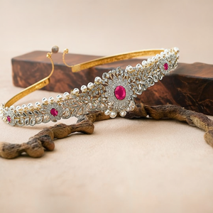 Fashion Body Chain Zircon Bridal Waist Belt with Ruby - Product Image 3