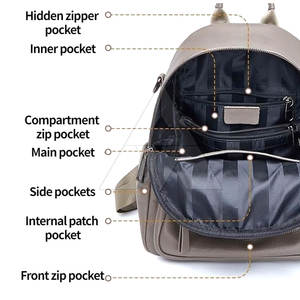 Mochilas de Cuero en Oferta, Nuevas Mochilas de Cuero Personalizadas, Mochilas de Cuero para Uso en Exteriores - Product Image 2