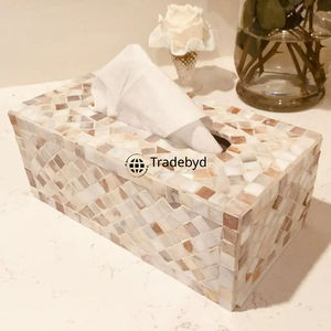 Elegante Portapañuelos Hecho a Mano con Incrustaciones de Hueso, Ecológico, Decoración de Hogar de Lujo Premium, Tradebyd - Product Image 6