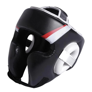 Protector de Cabeza de Boxeo de Cuero de Alta Calidad con Diseño Personalizado, Color Personalizado, Unisex, Duradero, Transpirable, Acolchado Suave, para Entrenamiento - Product Image 1