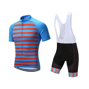 Ensemble de cyclisme personnalisé par sublimation : short et maillot à manches courtes, tenue de cyclisme respirante, maillot de cyclisme personnalisé pour homme - Product Image 1