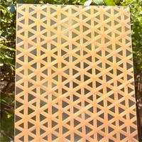 Lámina Acrílica Tejida de Bambú, Resina PETG, Acrílico Transparente para Decoración del Hogar, Paneles de Pared de Plástico para Hostelería