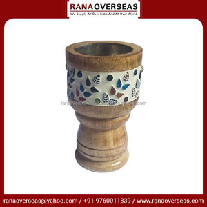 Elegant Handcrafted Wooden Charcoal <b>Cone</b> <b>Incense</b> Burner Perfect for Home Fragrance Meditation & Relaxation In Different Styles - Product Image 3