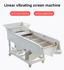 Small Linear <strong>Vibrating</strong> <strong>Screen</strong> Fully Automatic Industrial Abrasive Sorting Screening <strong>Machine</strong> 380V/220V 250kg 1 Year Warranty - Product Image 5