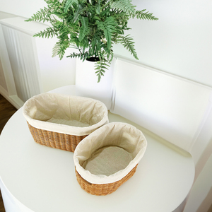 Panier de rangement en rotin de qualité de luxe pour la cuisine bon prix BS22 panier à linge - Product Image 2