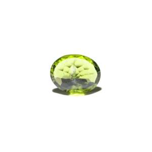 Natural Oval Cut Peridot 8.65 Carat Loose Gemstone for Fine Jewelry - Product Image 2