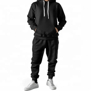 ชุดวอร์มเทคฟลีซผู้ชายแบบกำหนดเอง ผ้าฝ้าย 60% โพลีเอสเตอร์ 40% ชุดวอร์มสำหรับวิ่งออกกำลังกายฤดูหนาวแบบ unisex พร้อมโลโก้ ชุดสไตล์แทรคสูท - Product Image 2