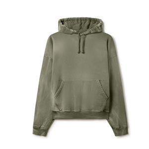 Sudadera con Capucha de Último Diseño y Alta Calidad, Lavada al Ácido, Efecto Desgastado por el Sol, Sudadera Térmica Personalizada para Hombre, Servicio OEM - Product Image 1