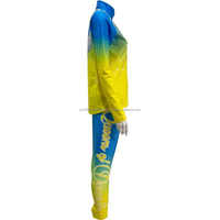 Personnalisable 100% Polyester Cheerleader Veste d'échauffement Sublimé Danse Uniforme Fermeture Éclair Adultes Performance Porter Type Ballet Filles
