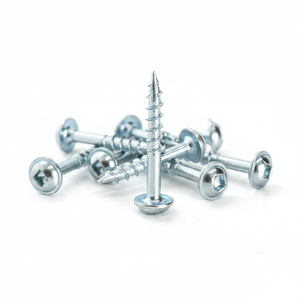 Tornillos Autorroscantes de Cabeza Plana PDC de Acero al Carbono Clase 4, Galvanizados en Zinc, Rosca Gruesa, Punta Afilada, Accionamiento Phillips - Product Image 1
