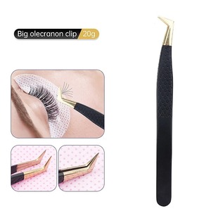 Colorful Stainless Steel Precision Eyebrow Tweezer 10mm Fine Hair Removal Makeup <b>Tool</b> Slanted Eye Brow <b>Clips</b> for Beauty Hair - Product Image 4