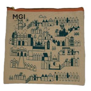 MGI Women's Fashion Custom Floral Pattern Quilted <b>Makeup</b> <b>Bag</b> Personalized Printed Eco-Friendly 100% Cotton Cosmetic Gift <b>Bags</b> - Product Image 6
