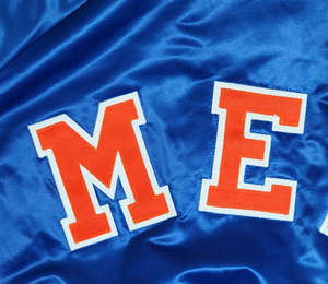 High Quality <b>Men's</b> Satin Bomber <b>Jacket</b> Sports Varsity Front Buttons Embroidery Waterproof Breathable <b>Reversible</b> - Product Image 6