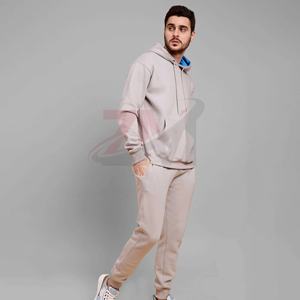 Conjunto Deportivo para Hombre, Talla Grande, Grueso, de Algodón Transpirable, Resistente al Viento, con Pantalones Deportivos - Product Image 4