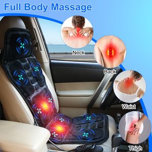 Coussin de massage multifonctionnel pour le corps entier avec chaleur et vibrations ciblées, soutien lombaire et minuterie – Produit de qualité - Product Image 2