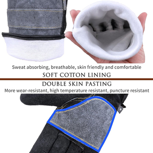 Guantes de Trabajo de Cuero para Conductor, Ligeros y Flexibles, Térmicos y Ecológicos, para Tareas de Precisión, Uso en Exteriores en Invierno - Product Image 6
