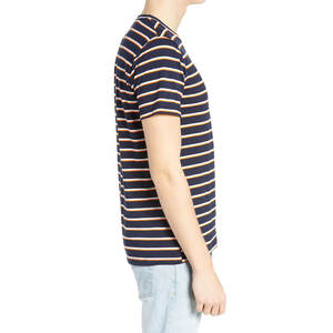 Camiseta de Algodón Lisa de Alta Calidad al Por Mayor, Corte Ajustado, Personalizada con Estampado para Hombre - Product Image 3