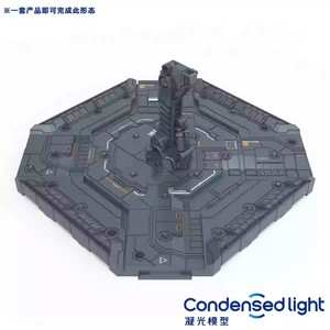 Plateforme modulaire en PVC pour présentoir de base d'hangar, échelles 1/100, 1/144, 1/60, pour maintenance et stockage de Gunpla, diorama et robots - Product Image 4