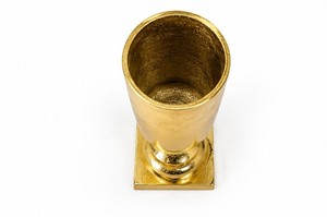 Premium Modern Luxury Fancy Premium Aluminum Raw Gold Fancy Metal Table Top Decorative Flower <b>Vase</b> Home Decorative <b>Mini</b> <b>Vase</b> - Product Image 3