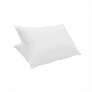 Coussin en microfibre garni de plumes 17x27 pouces, polyester de haute qualité pour la décoration de la maison et des hôtels, carré doux pour le soutien de la tête - Product Image 2