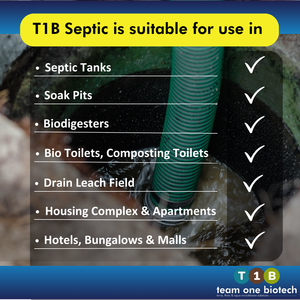 Pack de traitement de fosse septique efficace pour le nettoyage et le lavage des boues - Product Image 5