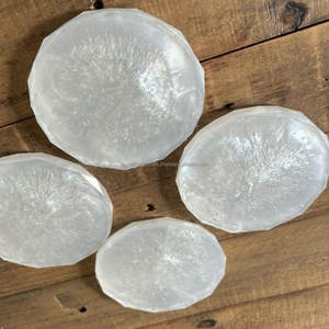 Sous-verres décoratifs en résine de haute qualité, accessoires de cuisine pour sous-verres en résine époxy premium - Product Image 2