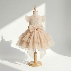 Vestido de Fiesta con Volantes de Encaje para Niñas de 4 a 8 Años, Fabricante OEM ODM Europeo - Product Image 2