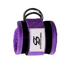 สายรัดข้อเท้าแบบปรับได้สำหรับการออกกำลังกาย รองรับการฝึกเคเบิลคิกแบ็คในยิม นุ่มสบายและใช้งานได้ยาวนาน - Product Image 6