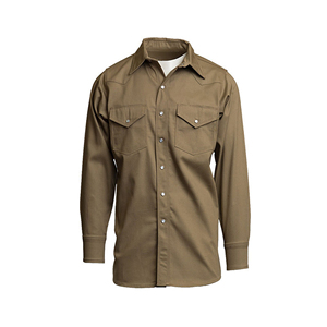 Camisa de Trabajo Ignífuga y Transpirable de Manga Larga de Algodón FR - Product Image 4