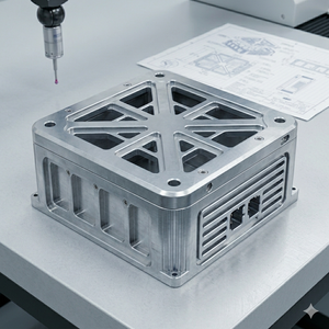 Boîtier de batterie en aluminium usiné CNC haute résistance avec fentes de ventilation pour la course - Product Image 4