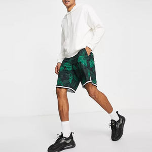 Pantalones cortos de malla de poliéster para gimnasio, personalizados, de verano, para hombre, estilo jogger, con entrepierna de 5 pulgadas, fabricantes de pantalones cortos de malla. - Product Image 4