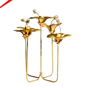 Designer <b>Snake</b> Double Candle Holder Metal Two Taper Candlestick Decor new Home Decor hot selling new design candle stand - Product Image 3
