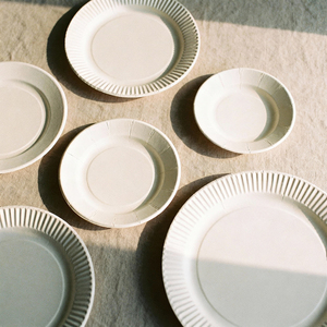 Papier rigide KR Stiffone, panneau en fibres vierges haute rigidité 80-150 g/m², biodégradable et écologique pour assiettes jetables et aliments - Product Image 2