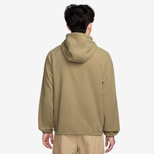 <b>Mens</b> Fleece Pullover Hoodie Half Zip Outdoor Hooded <b>Jacket</b> Premium Casual Fleece Sweatshirt <b>Mens</b> <b>Utility</b> Pocket Hoodie Light - Product Image 2