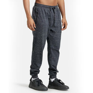 Pantalon de jogging pour homme avec poches thermocollées, coupe fuselée, bas élastiqué, sans couture, style streetwear - Product Image 2