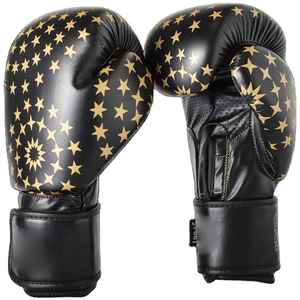 Guantes de Boxeo de Piel Sintética PU Ligeros, Transpirables y que Absorben la Humedad, Diseño Personalizado, Impresión por Serigrafía, para Adultos - Product Image 1