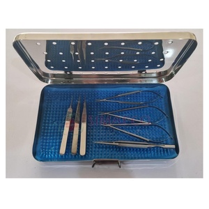 Cơ Bản Thiết Lập 10Pcs <span class=keywords><strong>Micro</strong></span> Phẫu Thuật Cụ Thép Không Gỉ Kim Loại Của Nhãn Hiệu Nguồn Điện Simaeco Sp Mô Hình Cho Tổng quát Phẫu Thuật 1 Năm - Product Image 5