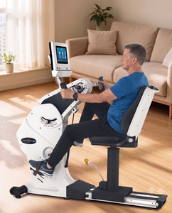 Appareil d'exercice pour les pieds Body Charger pour personnes âgées avec écran tactile, entraîneur pour les bras et les jambes avec résistance réglable pour la réadaptation - Product Image 2