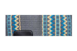 Haute qualité 100% coton et toile Dressage selle Contour Pad 1/2 pouces gris laine feutre Western taille personnalisée confortable - Product Image 2