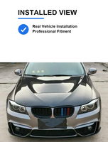 Capot en fibre de carbone avec aération pour BMW E90 LCI Série 3 berline 2009-2011 |   Remplacement de capot de style GTS