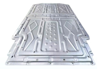 Plaque de protection de la batterie Alliage d'aluminium magnésium en acier de luxe Résistant aux chocs durable Installation facile Réduire la saleté